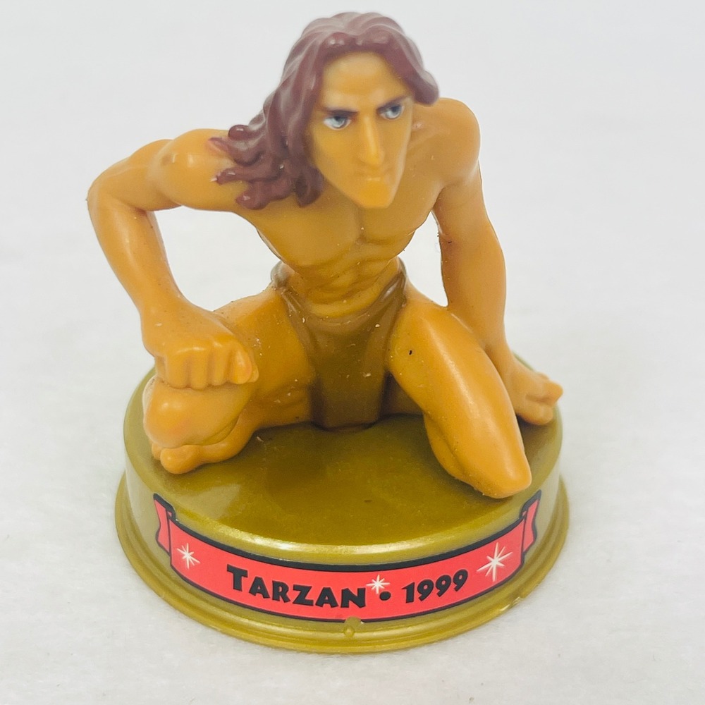 Disney Tarzan 1999 Figurine 100 Years of Magic Walt Disney World Toy Tan EX
